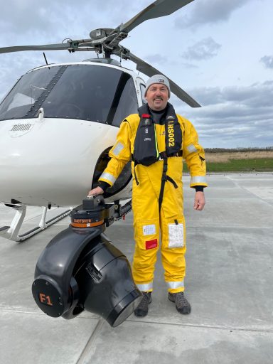 Filmaufnahmen Offshore